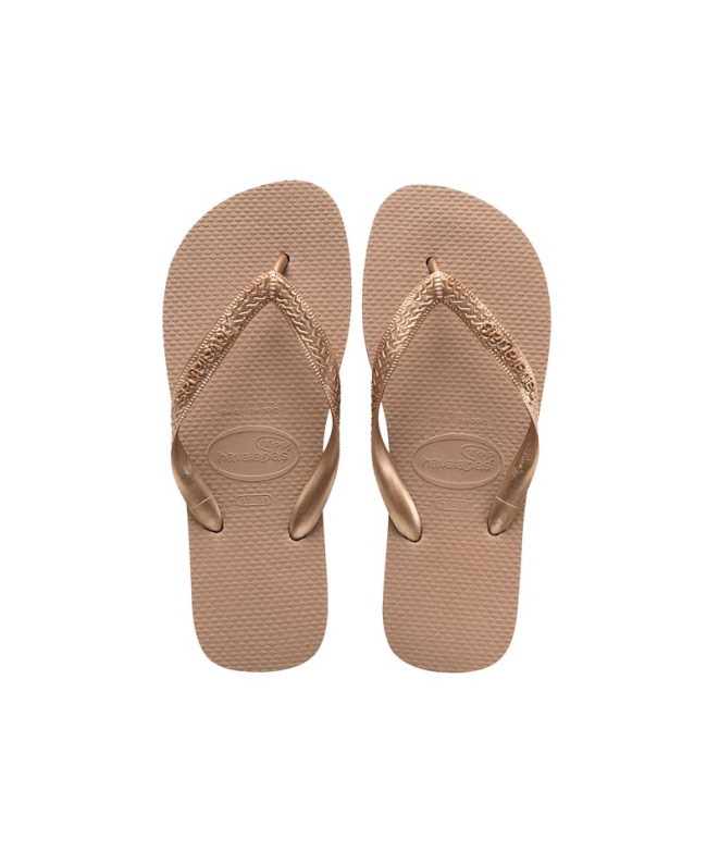 Chanclas de Natación Havaianas Top Tiras Beige