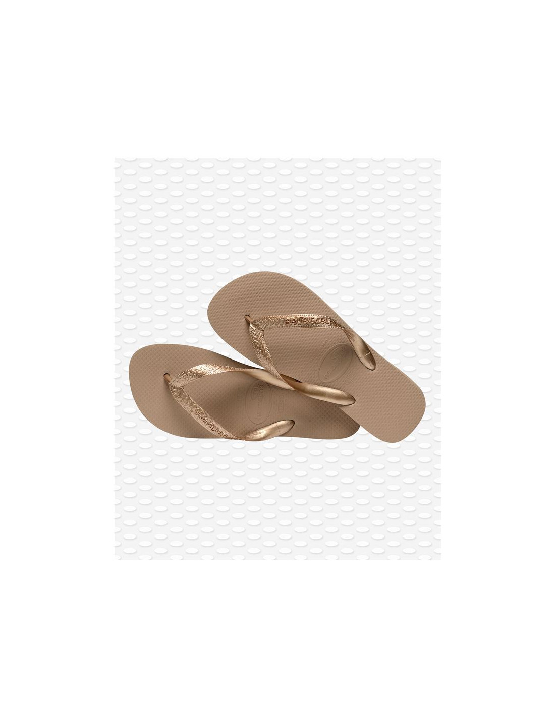 Chanclas de Natación Havaianas Top Tiras Beige