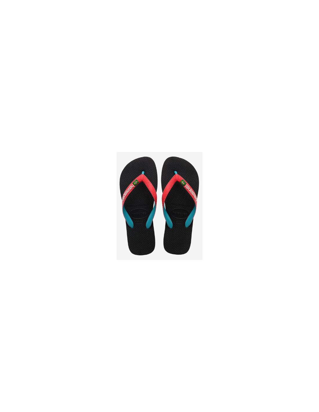 Chanclas Havaianas Brasil Mix Black Red