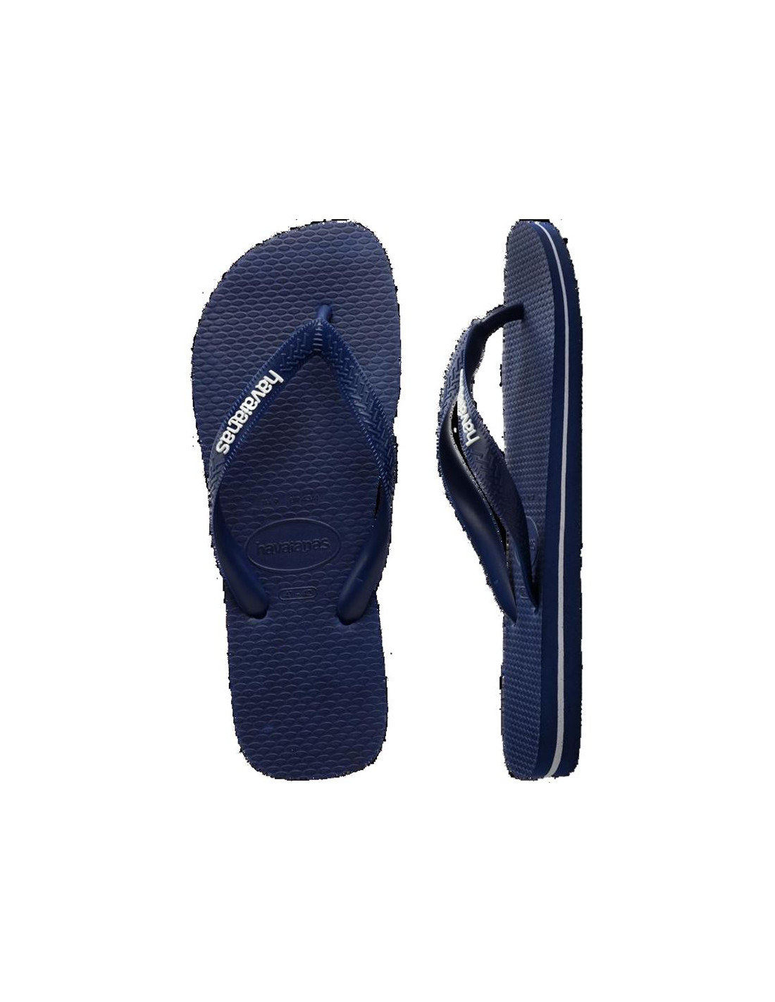 Chanclas Havaianas Logo Filete Hombre Azul