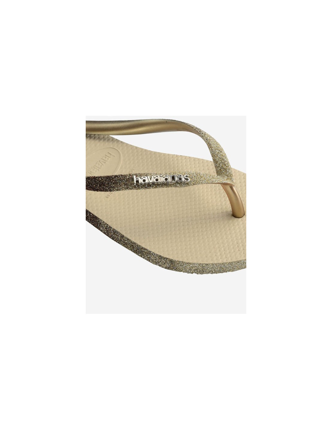 Chanclas Mujer Havaianas Glitter Dorado