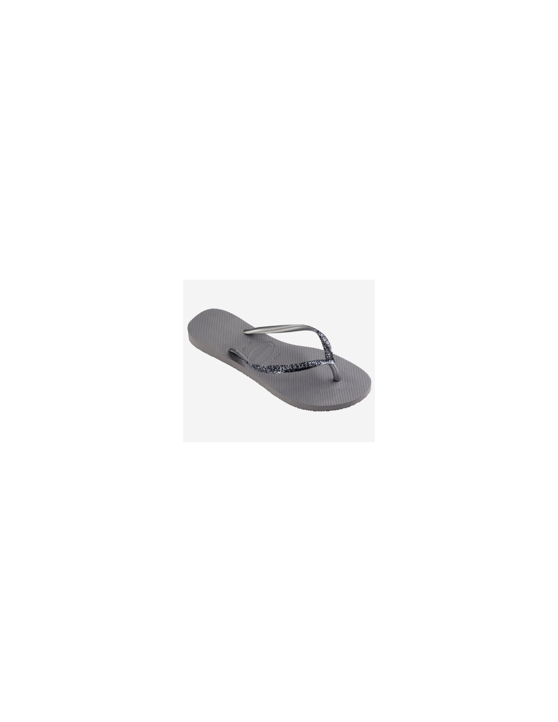 Chanclas Mujer Havaianas Slim Glitter Gris