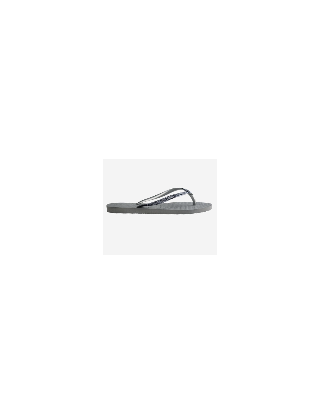 Chanclas Mujer Havaianas Slim Glitter Gris