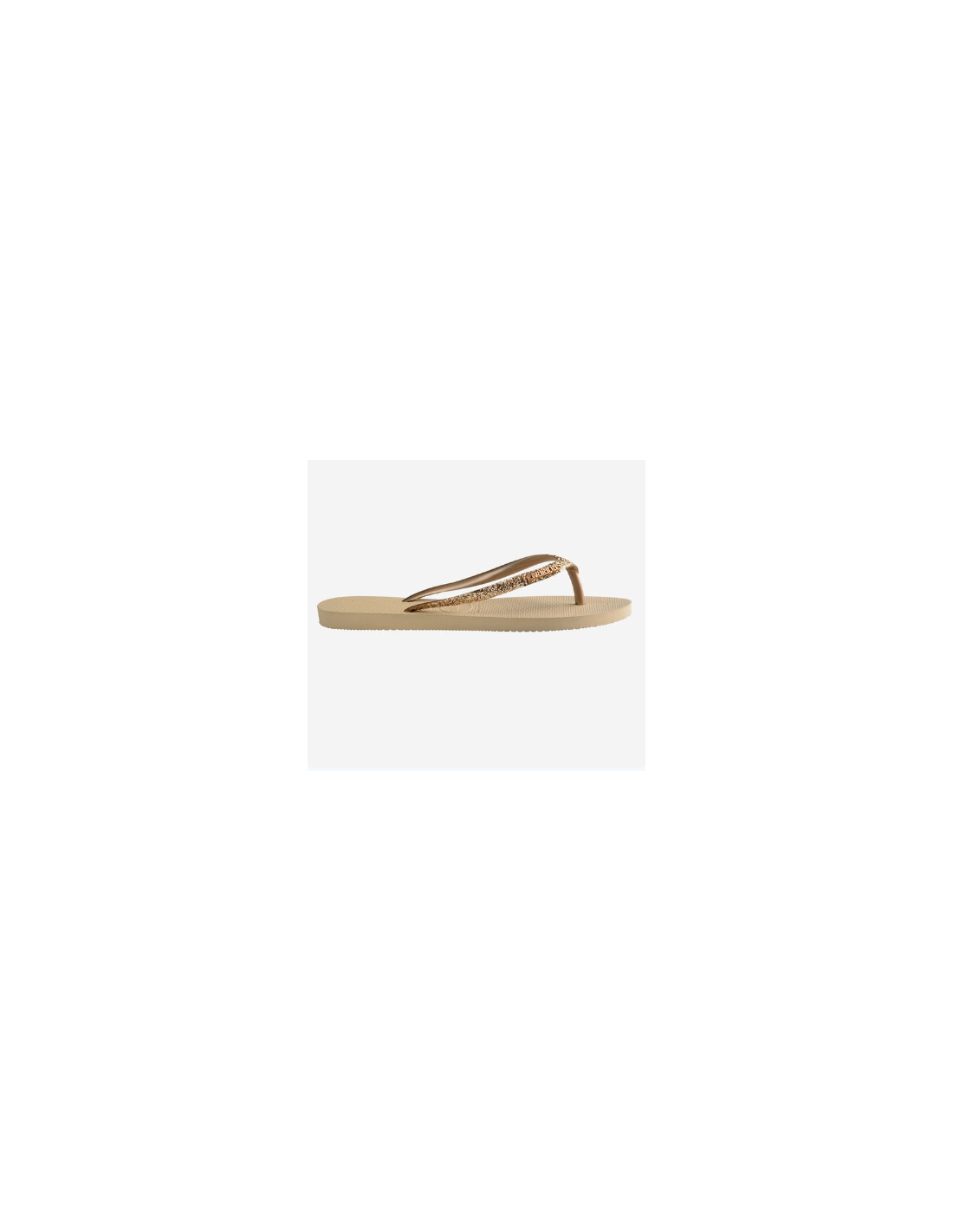 Chanclas Mujer Havaianas Slim Glitter Sand Gold