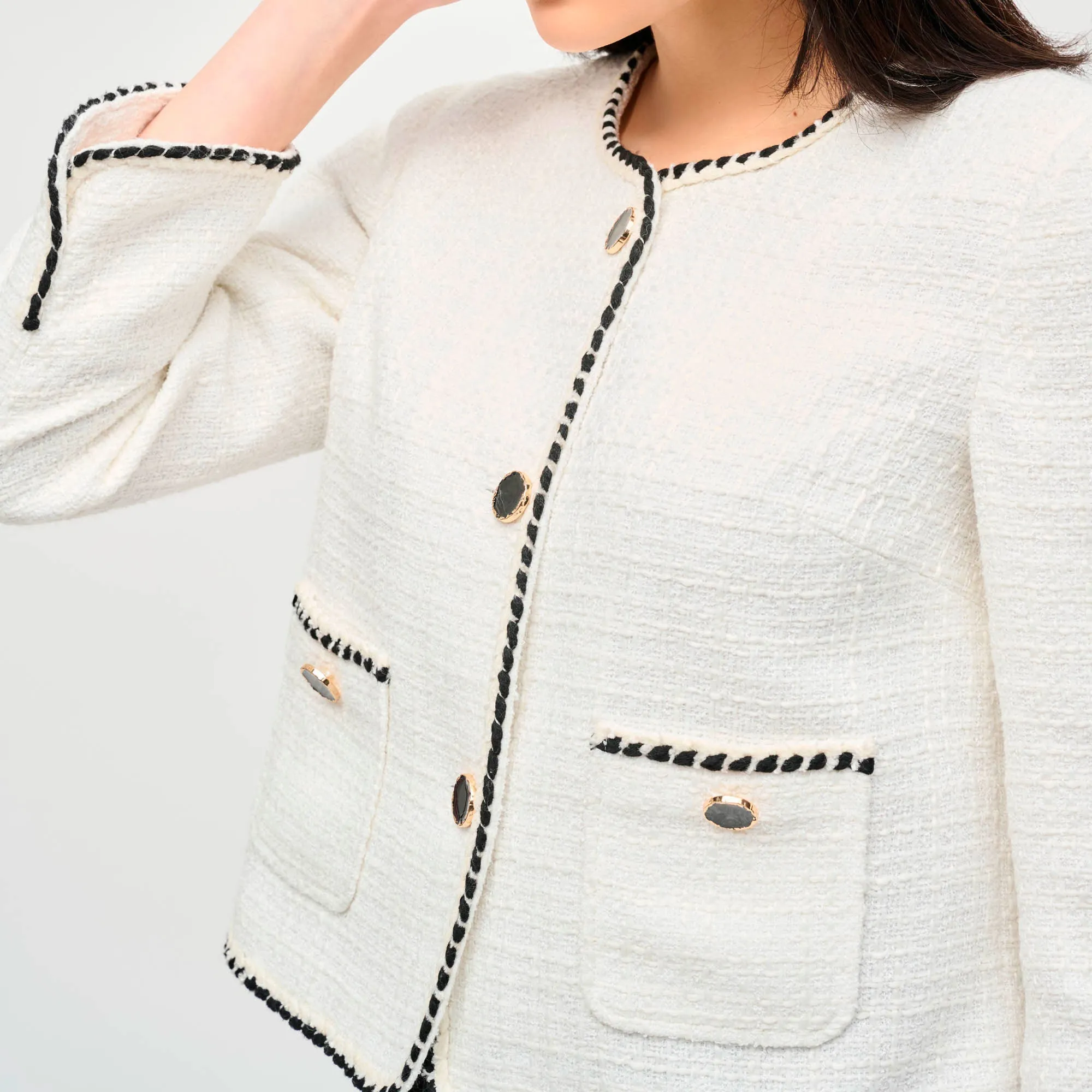 Chaqueta Casual con Detalles Joseph Ribkoff 243911