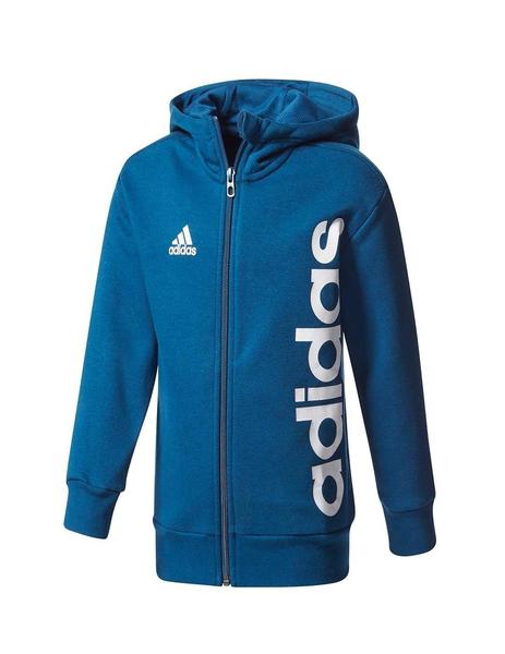 Chaqueta Chándal Adidas Lin Fz Azul