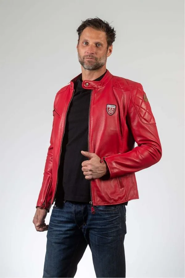 Chaqueta Hombre 24H Le Mans Duff Sheep Crown Racing Red