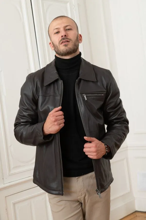 Chaqueta Hombre Oakwood Crawford Marron 502