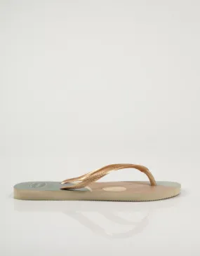  chinelos HAVAIANAS Slim en Ouro 79276