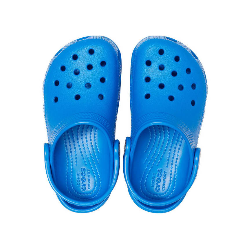 Clog Crocs Classic K Bright Cobalt Para Niños