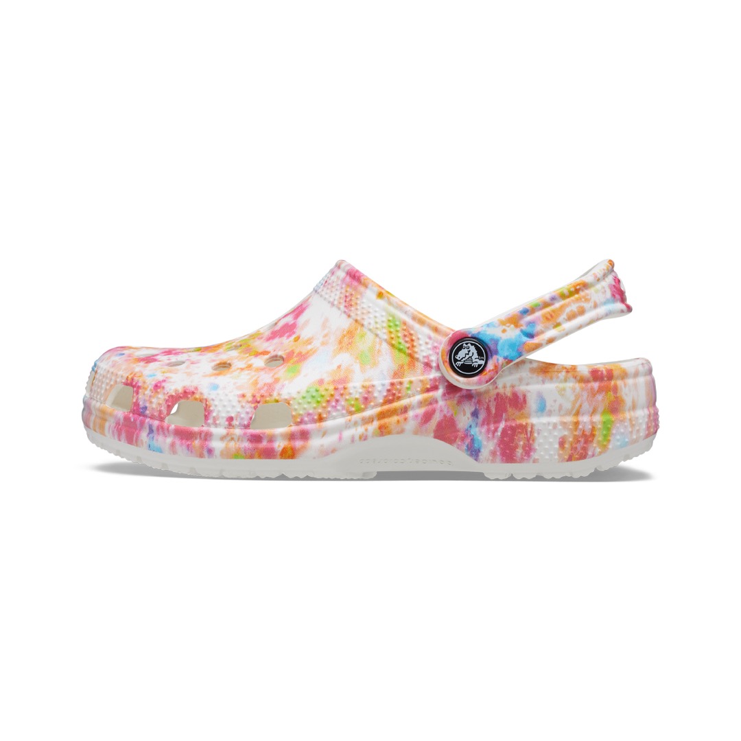 Clogs Crocs Classic Tie-Dye Orange Zing/Multi