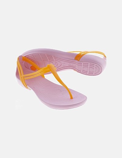 Crocs Chancla bicolor