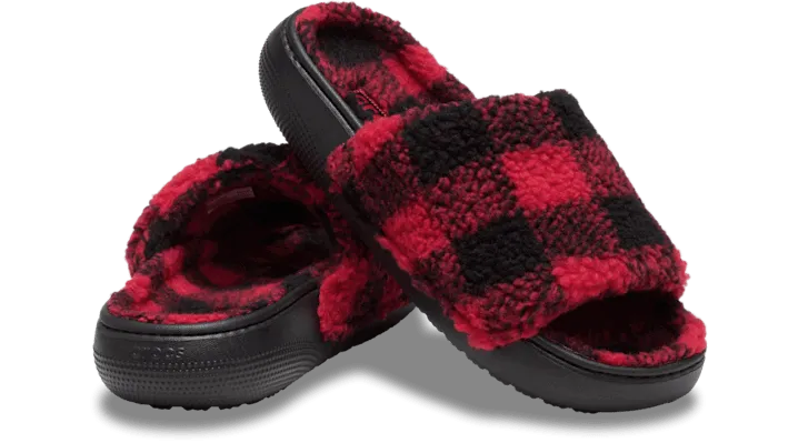 Crocs Classic Buff Check Slides