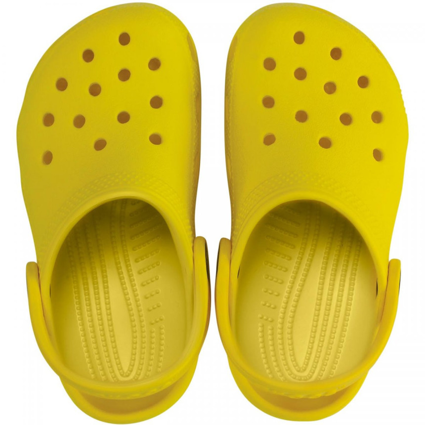 Crocs Classic Clog K Lemon Para Niños 