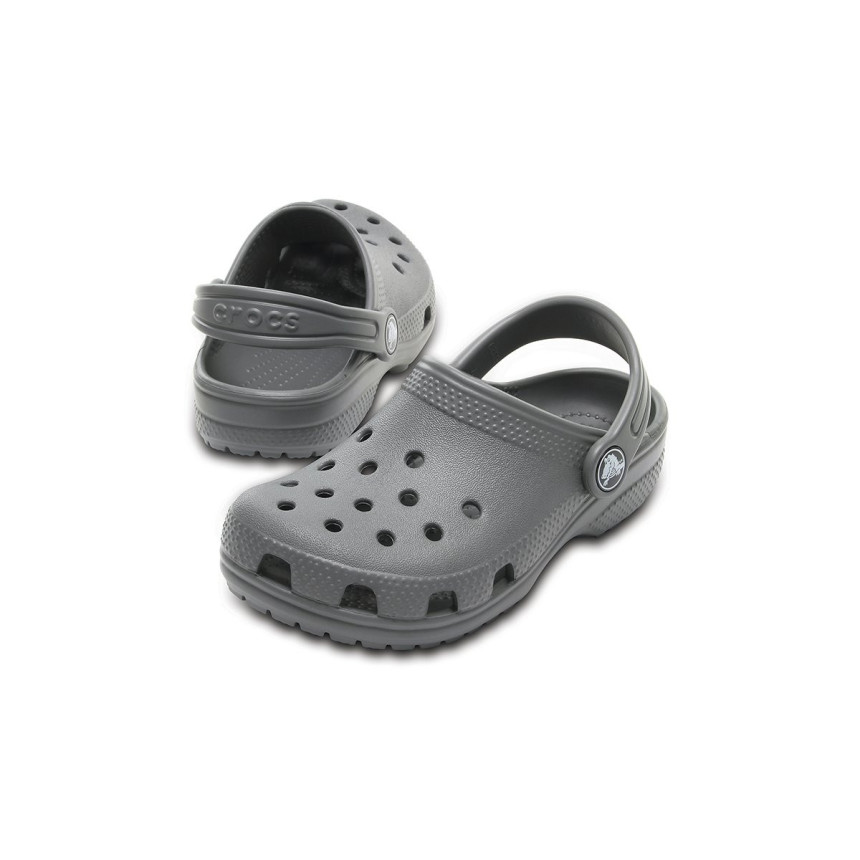 Crocs Classic Clog K Slate Grey Para Niños