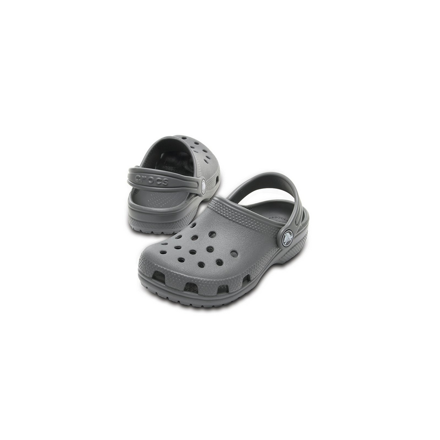 Crocs Classic Clog T Slate Grey Para Niños