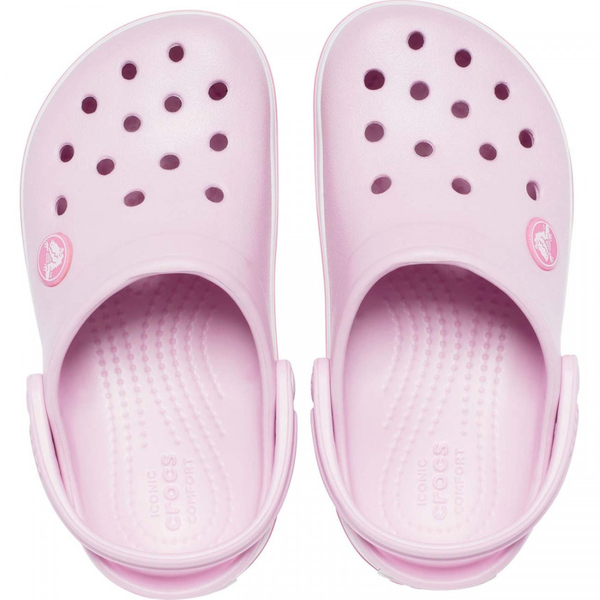 Crocs Classic Crocband Clog T Pink Para Niños 