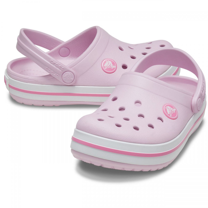 Crocs Classic Crocband Clog T Pink Para Niños 