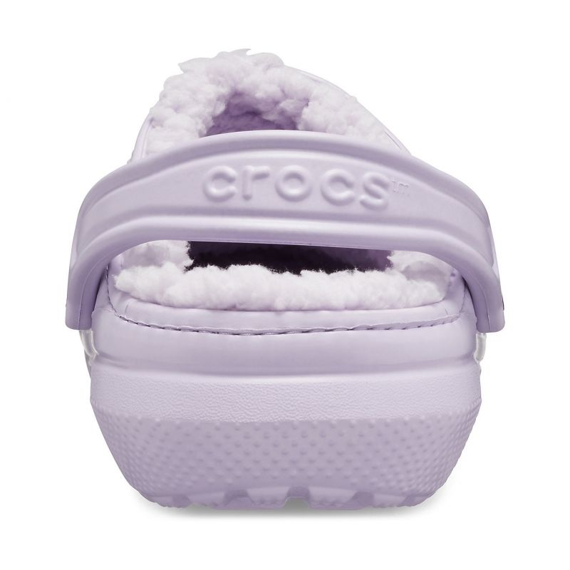 CROCS Classic Fuzz-lined Clog  (lavanda) - Niños