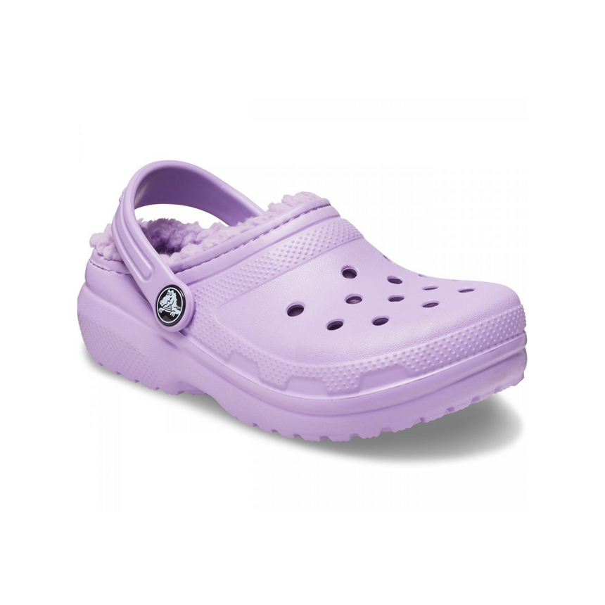 Crocs Classic Lined Clog T Orchid Para Niños