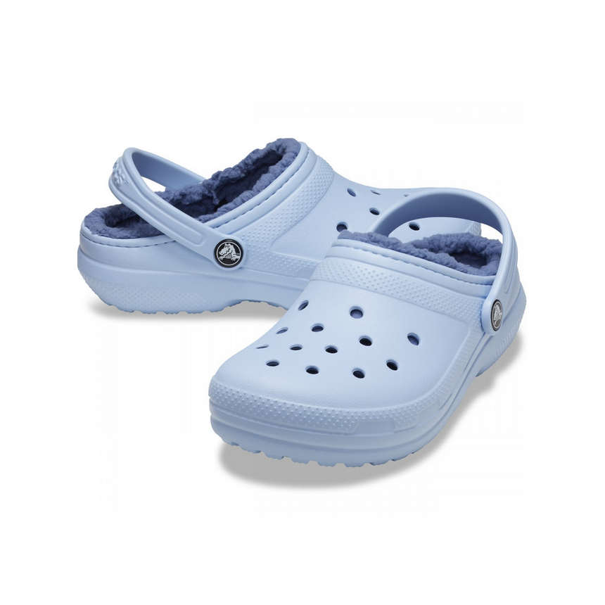 Crocs Classic Lined K Blue Calcite Para Niños