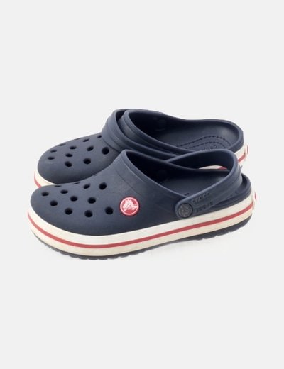 Crocs Crocs azul troquelada