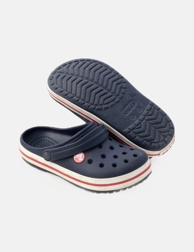 Crocs Crocs azul troquelada