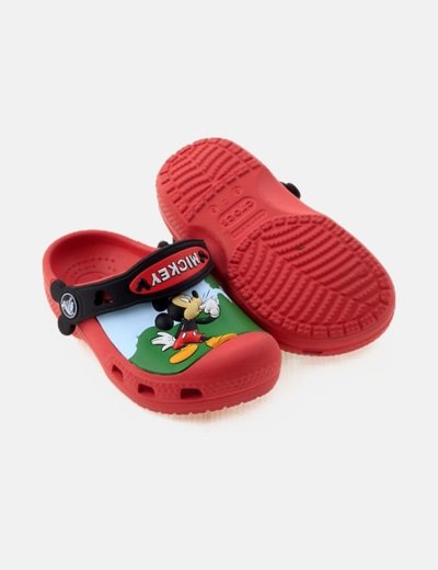 Crocs Crocs roja mickey