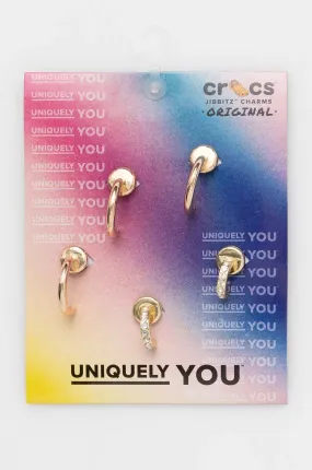 Crocs Summer Nostalgia Gold 5-Pack Pins