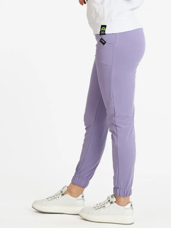 Dekuba Pantalón deportivo de mujer con puños