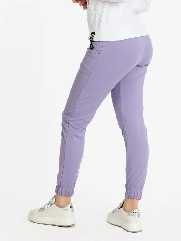 Dekuba Pantalón deportivo de mujer con puños