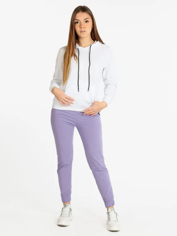 Dekuba Pantalón deportivo de mujer con puños