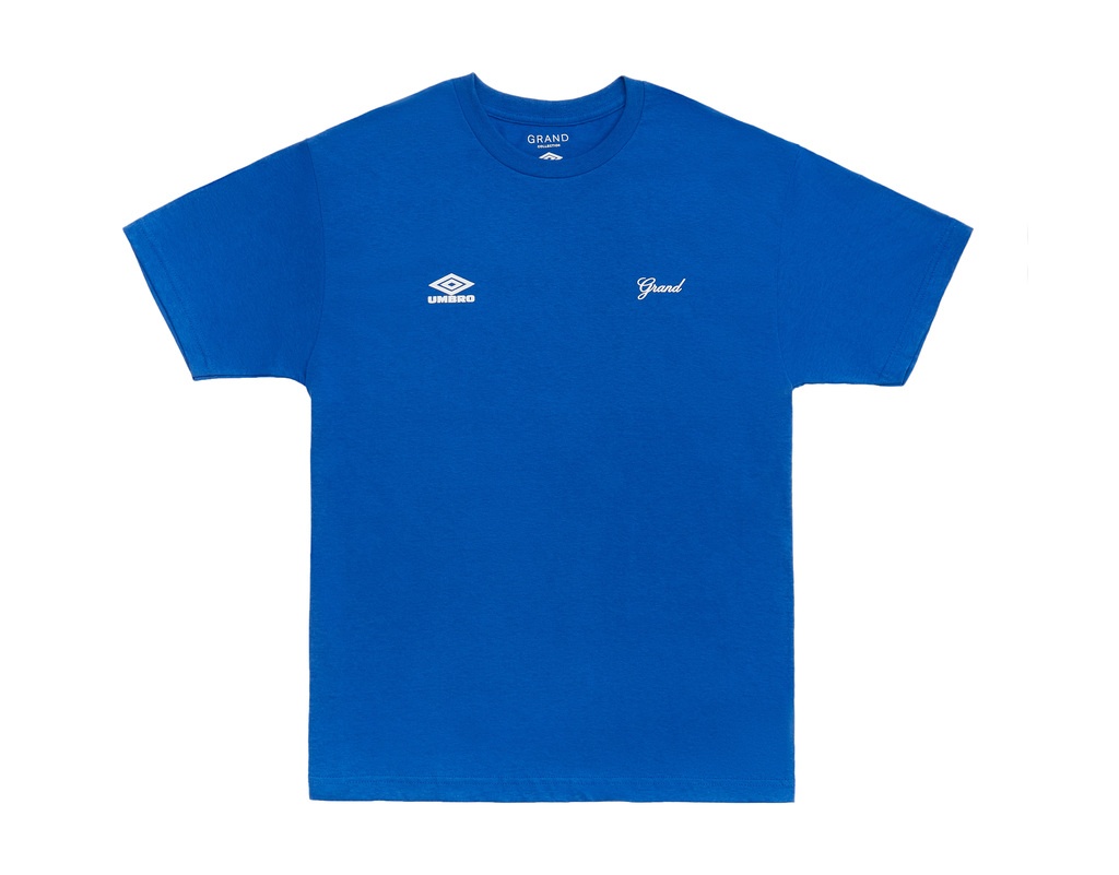 GRAND X UMBRO TEE ROYAL/WHITE