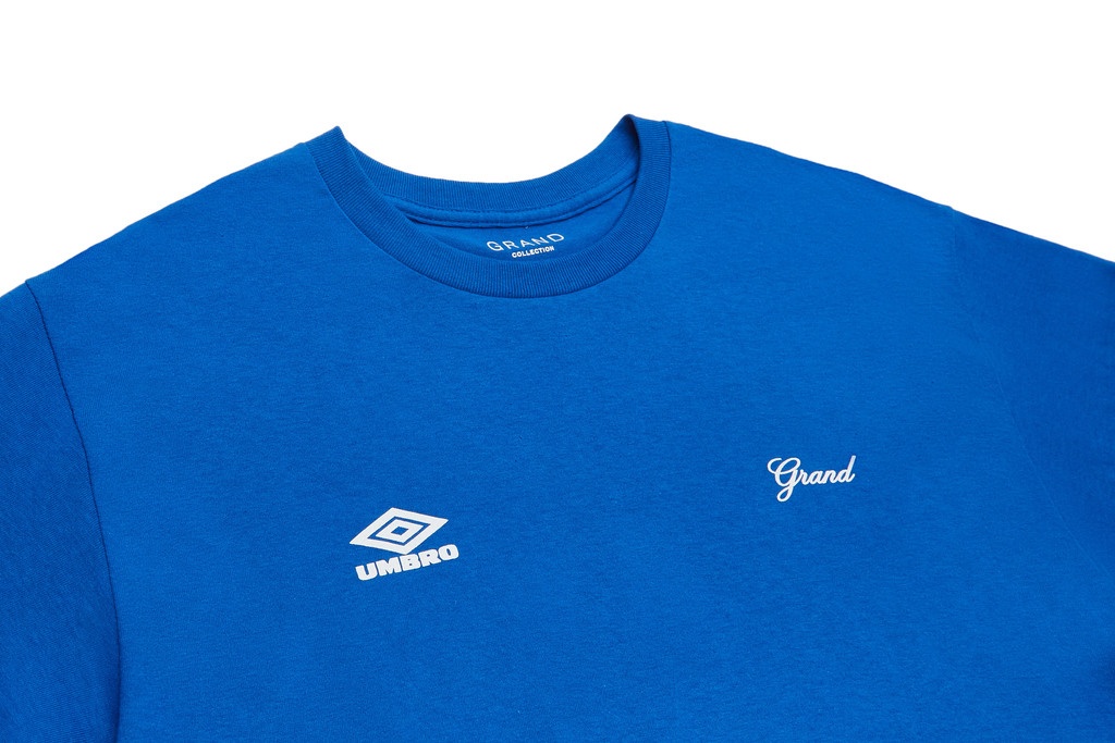 GRAND X UMBRO TEE ROYAL/WHITE