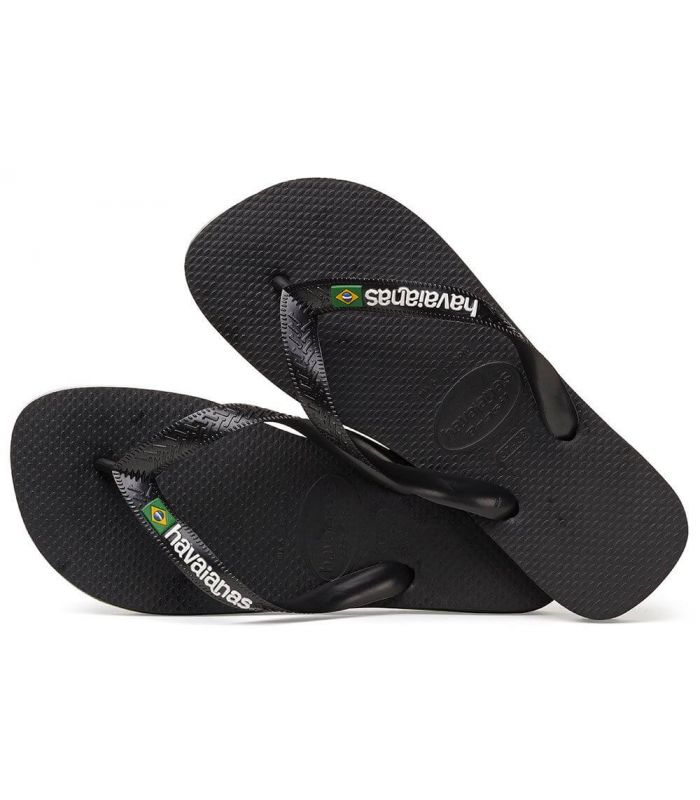 Havaianas Brasil Logo Negro