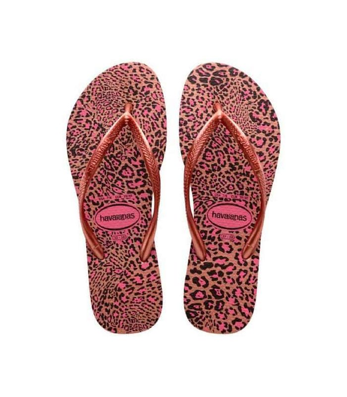 Havaianas Chanclas Slim Animals Crocus Rose