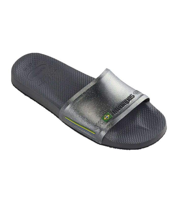 Havaianas Slide Brasil Grafite