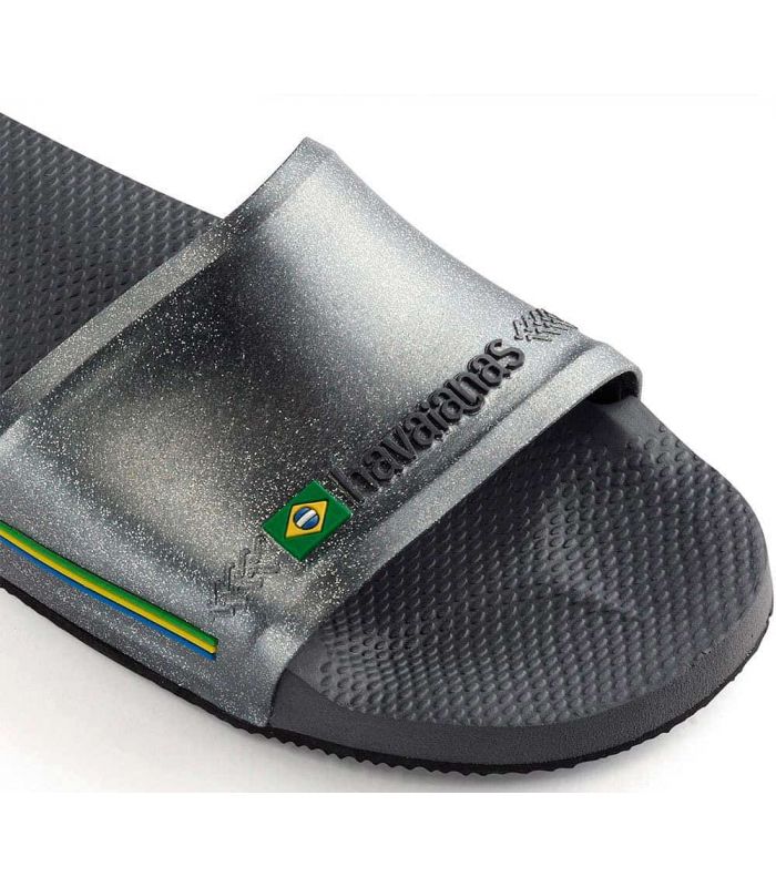 Havaianas Slide Brasil Grafite