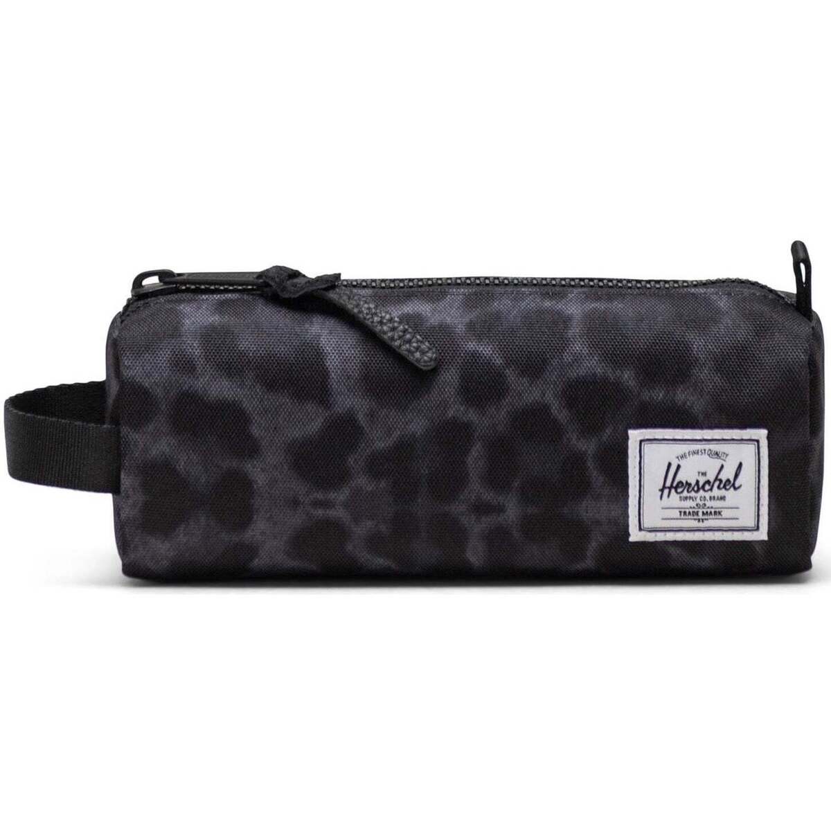 Herschel Settlement Pencil Case Digi Leopard Black