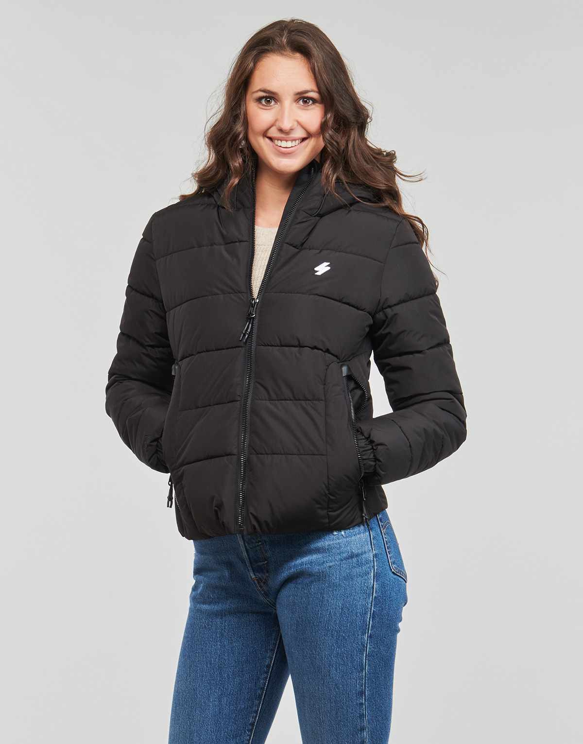 HOODED SPIRIT SPORTS PUFFER