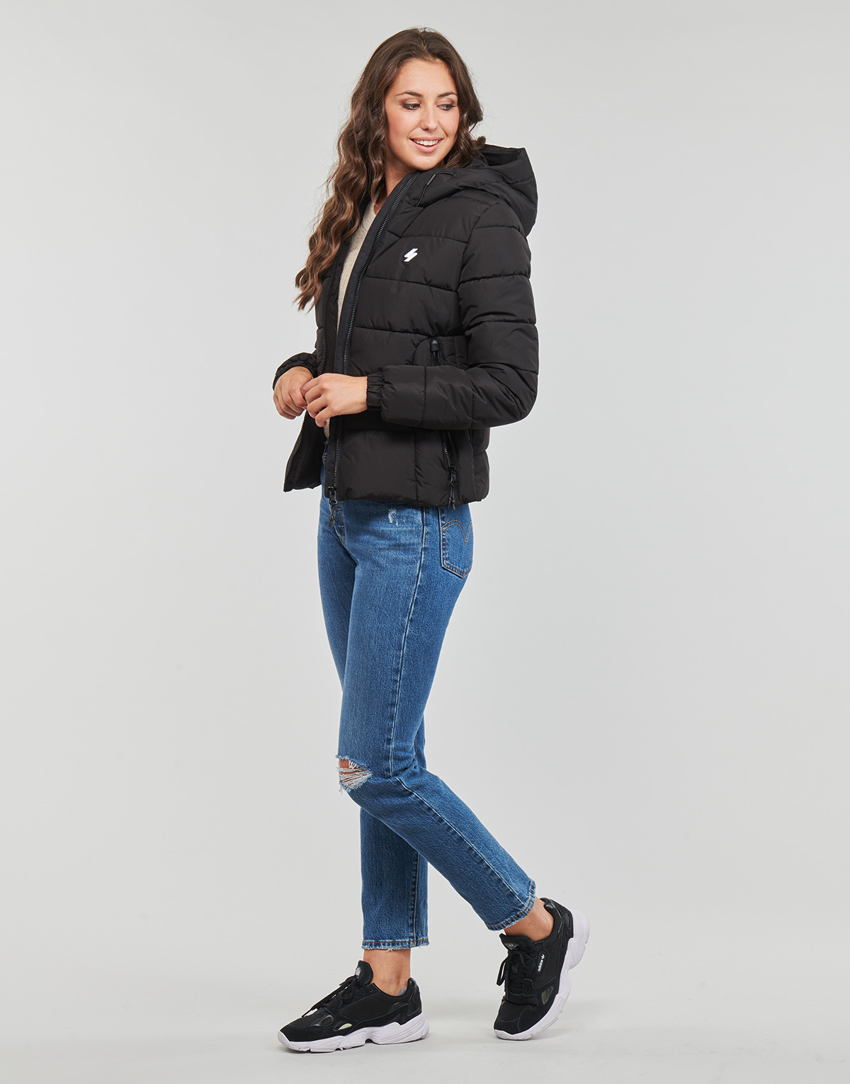 HOODED SPIRIT SPORTS PUFFER