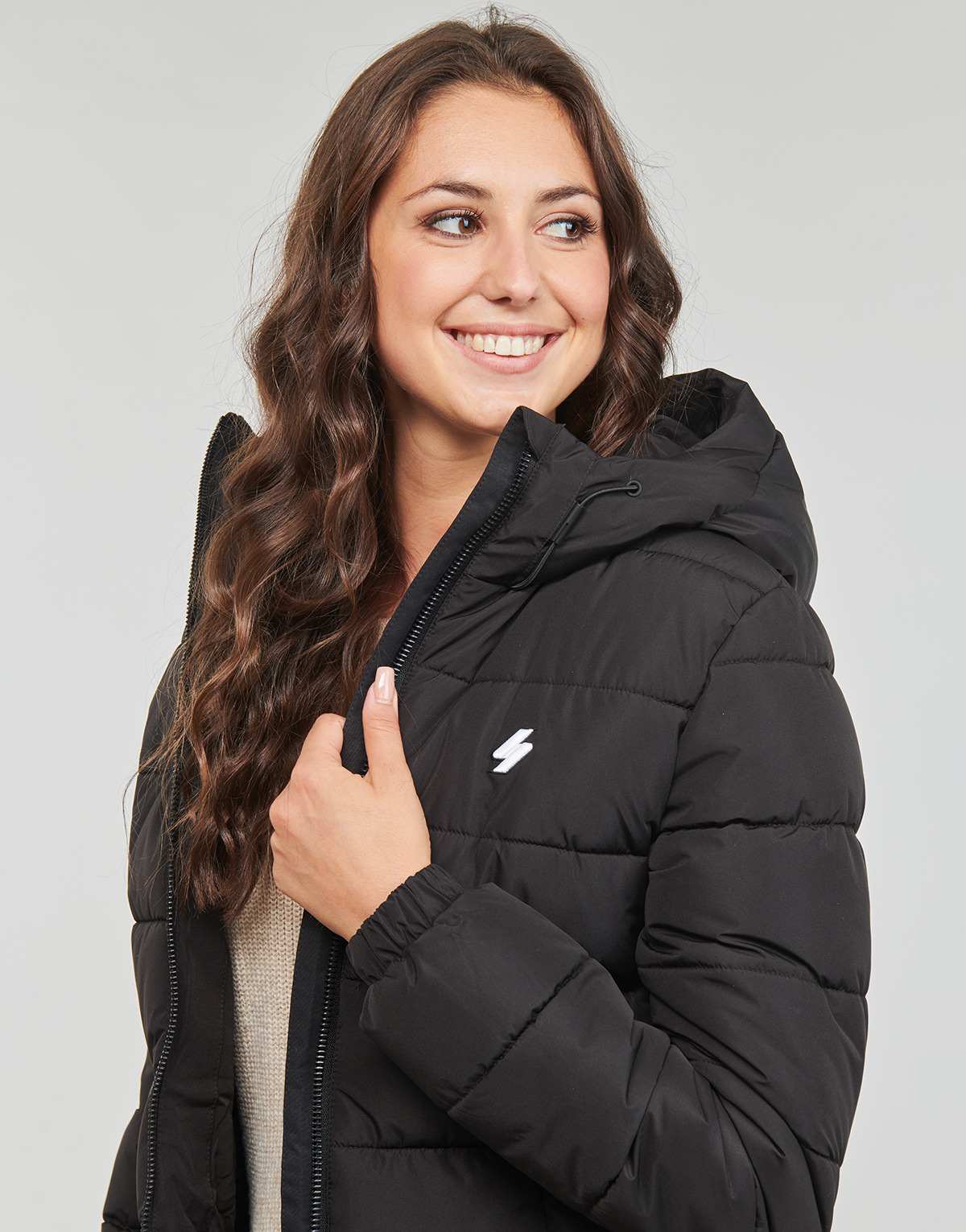 HOODED SPIRIT SPORTS PUFFER