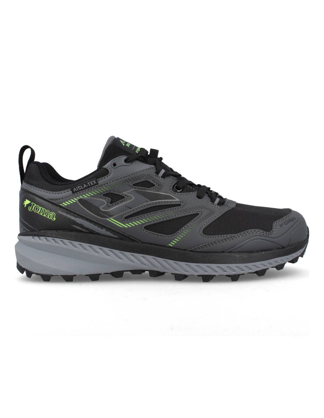 Joma - Zapatillas Trail Vora Men 2331 Black Lemon Aislatex