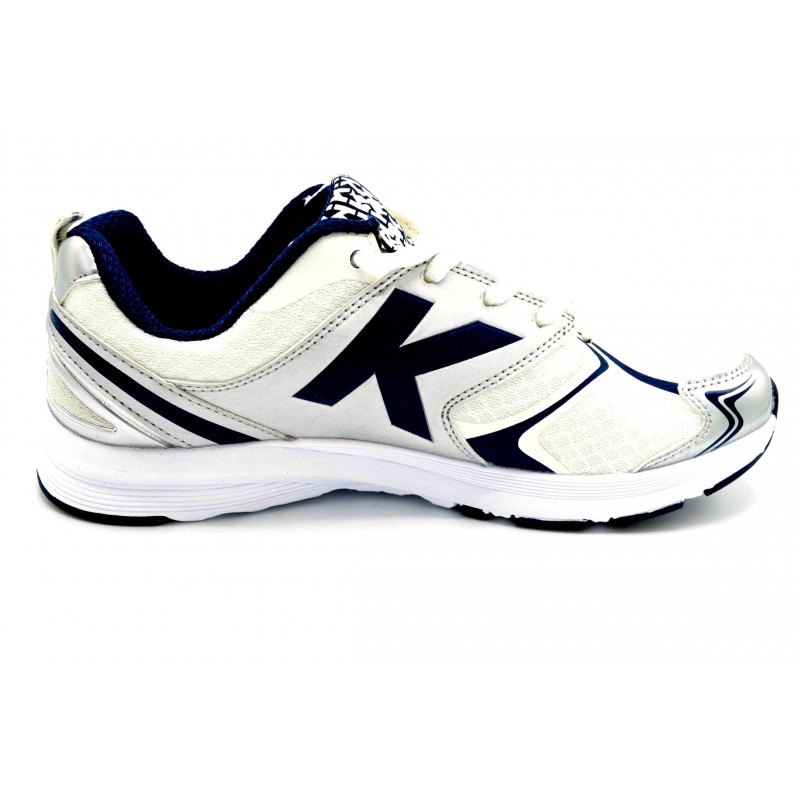 Kelme Seattle Flat 6.0 Blanco/Marino - Zapatilla deportiva