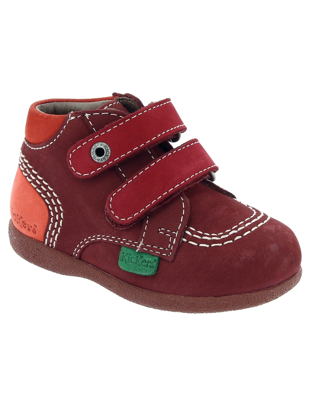 kickers botín BABYSCRATCH - azul, rojo