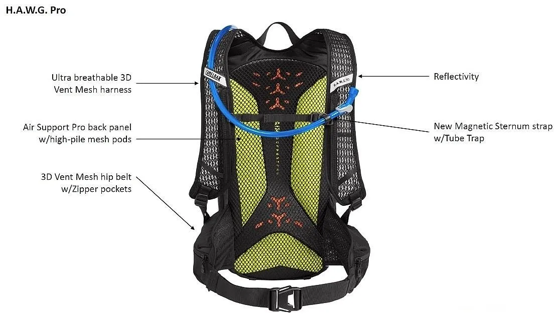 mochila Camelbak Hawg Pro 20 - Black