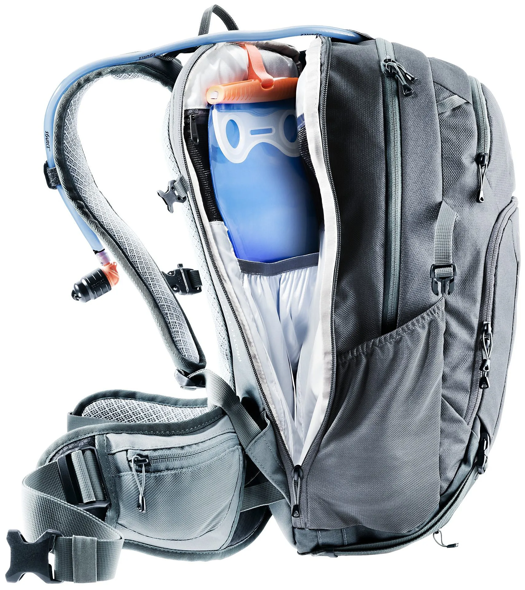 mochila Deuter Attack 20 - Graphite/Shale