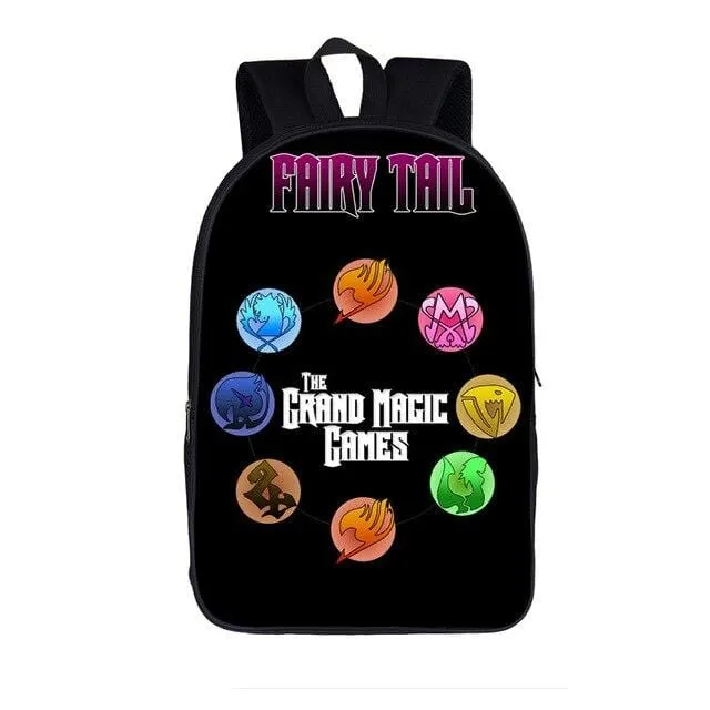 Mochila Fairy Tail Gran Arco Juegos de Magia