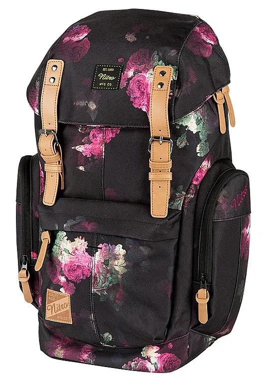 mochila Nitro Daypacker - Black Rose - women´s