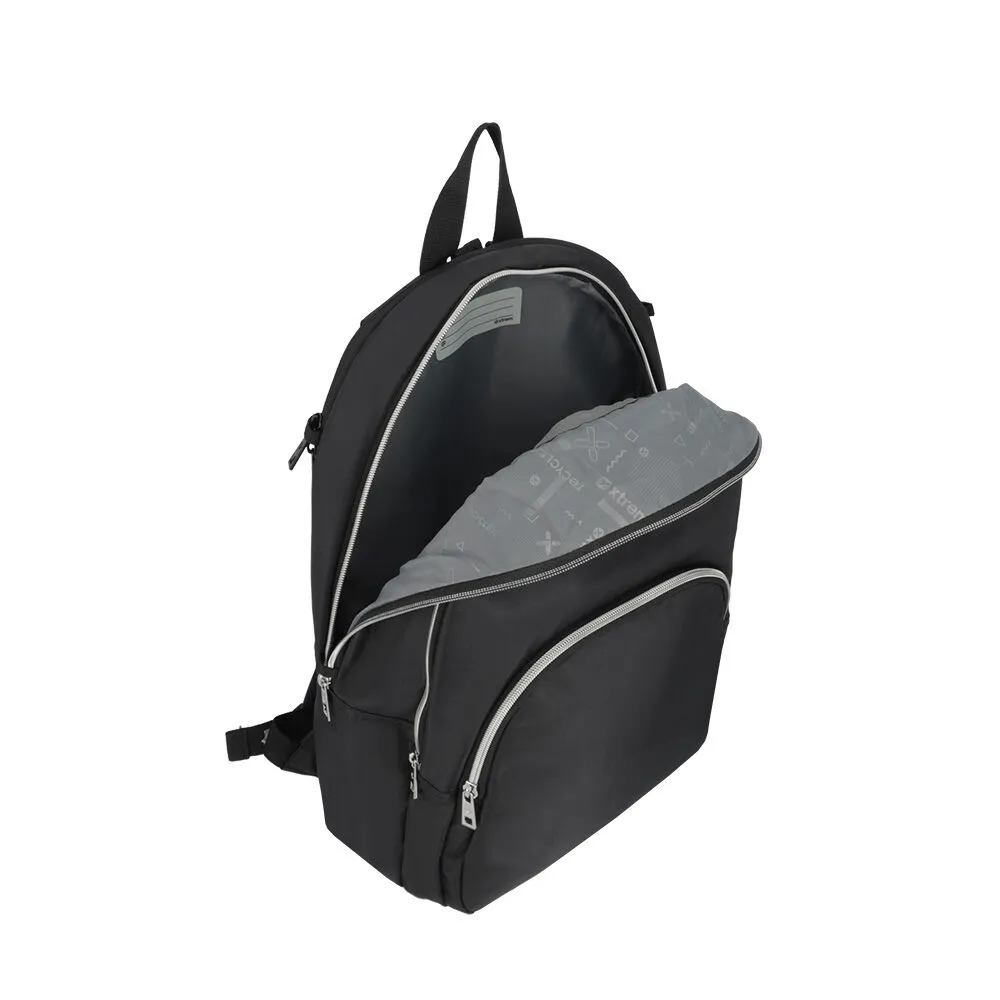 Mochila Notebook Xtrem Kansas 5XT Negro/Plateado 15"